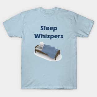 Blue Words and Bed T-Shirt